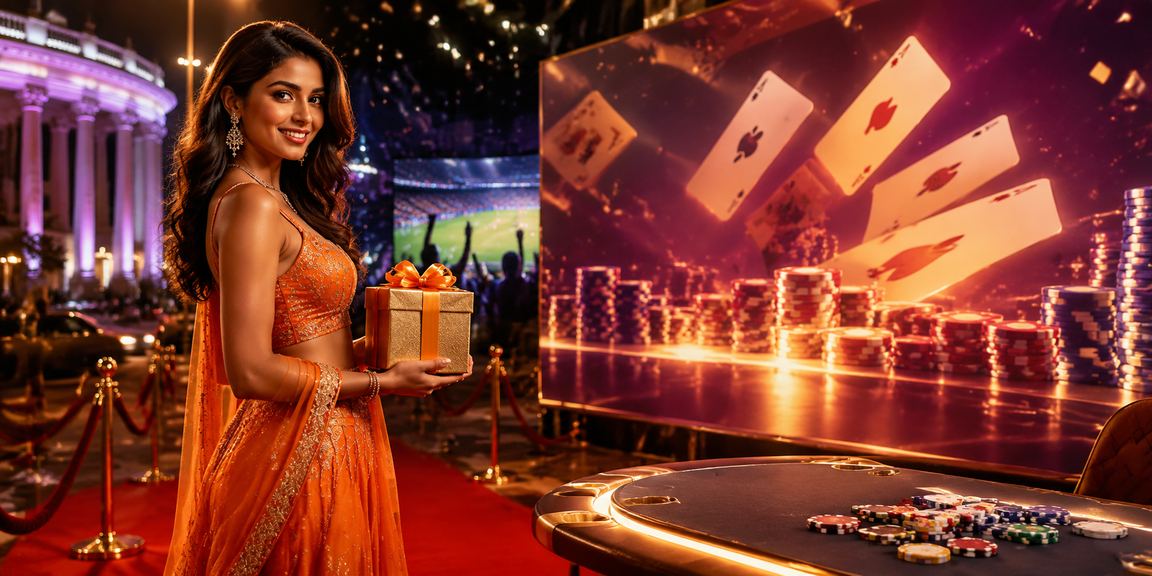 Modern gaming lounge in Delhi with ambient neon lights